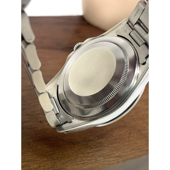 Rolex Men's Watch Explorer II 16570 GMT Swiss Automatic Black Dial Silver Steel - Picture 6 of 14